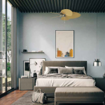 كمبوند ذا استيتس و غرفة النوم به